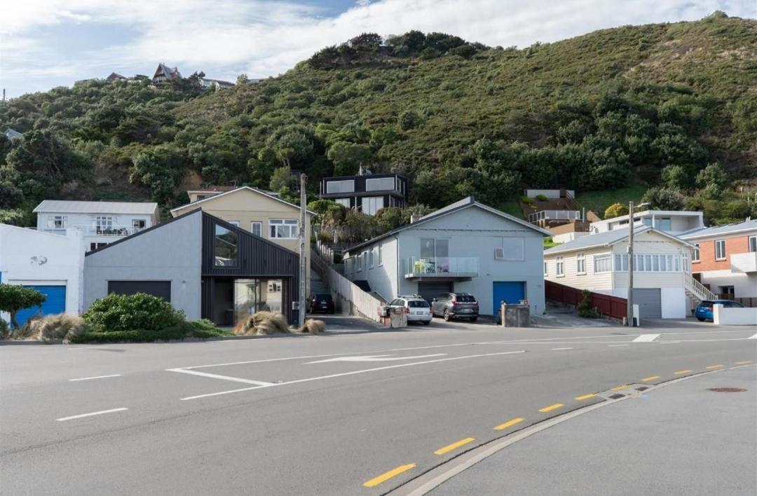 Modern & Cosy Studio Unit On Island Bay Beachfront Wellington Extérieur photo